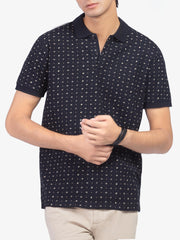 Men's Black Polo Shirt - EMTPS5-013