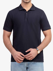 Men's Black Polo Shirt - EMTPS5-032