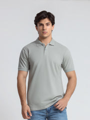 Men's Sage Green Polo Shirt - EMTPS6-009
