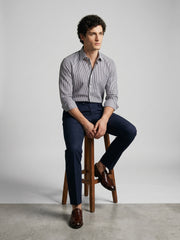Business Striped Shirt - EMTSB6-245