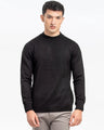 Men's Black Sweater - EMTSWT24-017