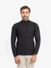 Men's Black Sweater - EMTSWT5-005
