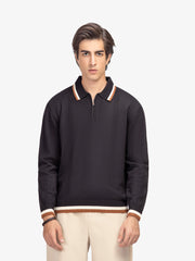 Men's Black Sweater - EMTSWT5-018