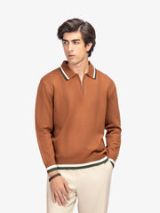 Men's Rust Sweater - EMTSWT5-020