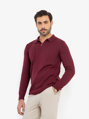 Men's Wine Sweater - EMTSWT5-032