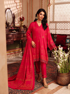 Pret 3Pc Embroidered Jacquard Suit - EWTKE5-81079-3P