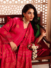 Pret 3Pc Embroidered Jacquard Suit - EWTKE5-81079-3P