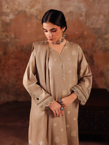 Pret 3Pc Embroidered Jacquard Suit - EWTKE5-81084-3P