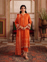 Pret 3Pc Embroidered Jacquard Suit - EWTKE5-81088-3P