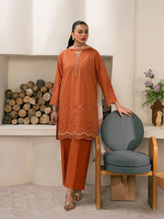 Pret Embroidered Lawn Suit - EWTKED5-82402-3P