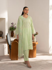 Pret Embroidered Slub Lawn Suit - EWTKED5-82406-3P