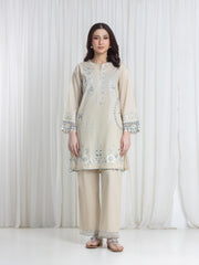 Embroidered Cambric Co-Ord Set - EWTKED6-86121ST