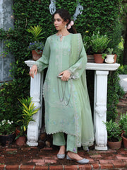 Embroidered Blended Suit - EWTKED6-86214-3P