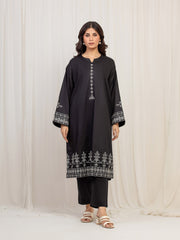 Pret 2Pc Embroidered Cambric Shirt Trouser - EWTKE5-80132ST