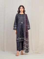 Pret 3Pc Printed Lawn Suit - EWTKP5-81745-3P