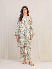 Pret 2Pc Printed Lawn Shirt Trouser - EWTKP5-81859ST