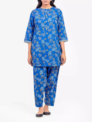 Pret 2Pc Printed Lawn Shirt Trouser - EWTKP5-81876ST