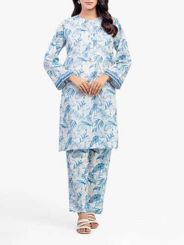 Pret 2Pc Printed Lawn Shirt Trouser - EWTKP5-81892ST