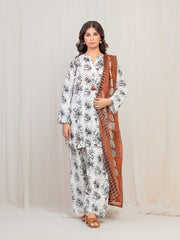 Pret 3Pc Printed Lawn Suit - EWTKP5-82001-3P