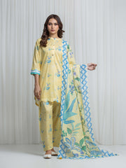 Printed Lawn Suit - EWTKP6-86064-3P