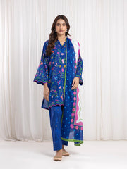 Printed Lawn Suit - EWTKP6-86301-3P