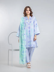 Printed Lawn Suit - EWTKP6-86394-3P