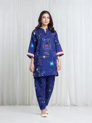 Printed Khaddar Shirt Trouser - EWTKP6-86516ST