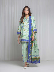 Printed Lawn Suit - EWTKP6-86554-3P