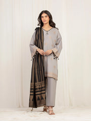 Pret Solid Jacquard Suit - EWTKS5-82417-3P