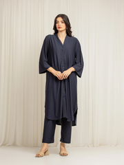 Pret Solid Jacquard Shirt Trouser - EWTKS5-84115ST