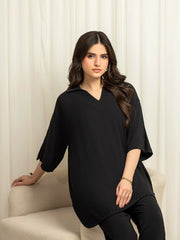 Pret Solid Crepe Polyester Co-Ord Set - EWTKS6-86113ST