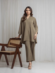 Pret Solid Polyester Co-Ord Set - EWTKS6-86251ST