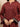 Unstitched Dark Maroon Printed Khaddar 3 Piece - EWU24M3-097-3P