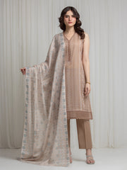 Printed Zari Lawn Suit - EWU6M6-080-3P