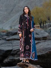 Embroidered Khaddar Suit - EWU6V11-34007-3P