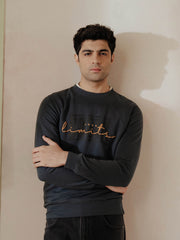 Men's Charcoal Sweatshirt - EMTSS5-007