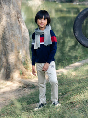 Boy's Navy Blue Sweater - EBTSWT5-003