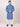 Men's Blue Kurta - 9270-S Mens Kurta