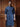 Men's Navy Blue Kurta - MTK-C16S-9346