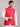 Men's Red Waist Coat - 35540-L Mens Waist Coat