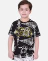 Boy's Black T-Shirt - EBTTS17-005