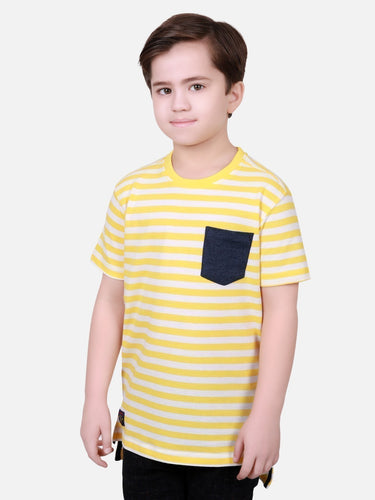 Boy's Yellow T-Shirt - EBTTS17-008