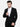 Men's Black Coat Pant - EMTCP17-6549