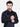 Men's Dark Blue Kurta Shalwar - MTKS-C17S-40456