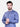 Men's Blue Kurta - EMTK17S-9453
