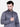 Men's Dark Grey Kurta - MTK-C17S-9312