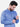 Men's Blue Kurta - MTK-C17S-9314
