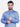 Men's Mid Blue Kurta - MTK-C17S-9314
