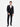 Men's Black Single Breast - EMTSB17SF-8086