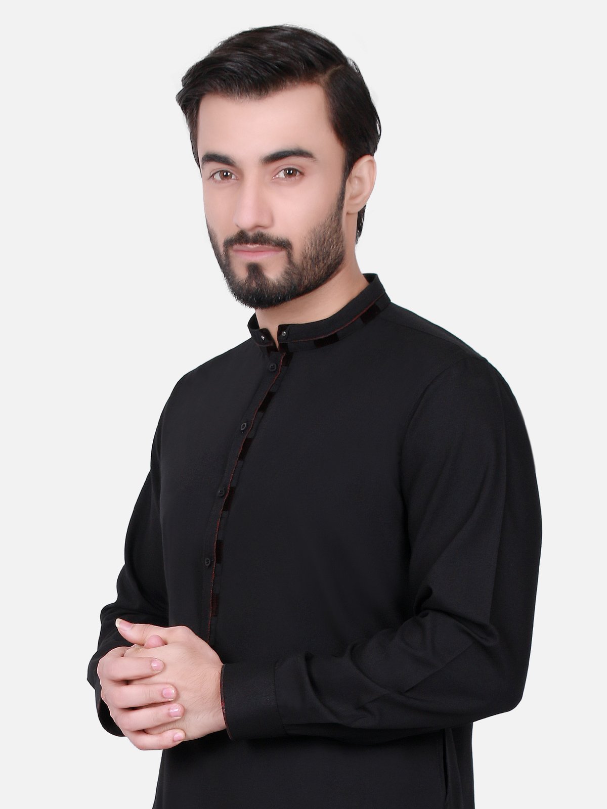 edenrobe Men's Black Swish Collection - EMTSW17W-9531 – edenrobe Pakistan